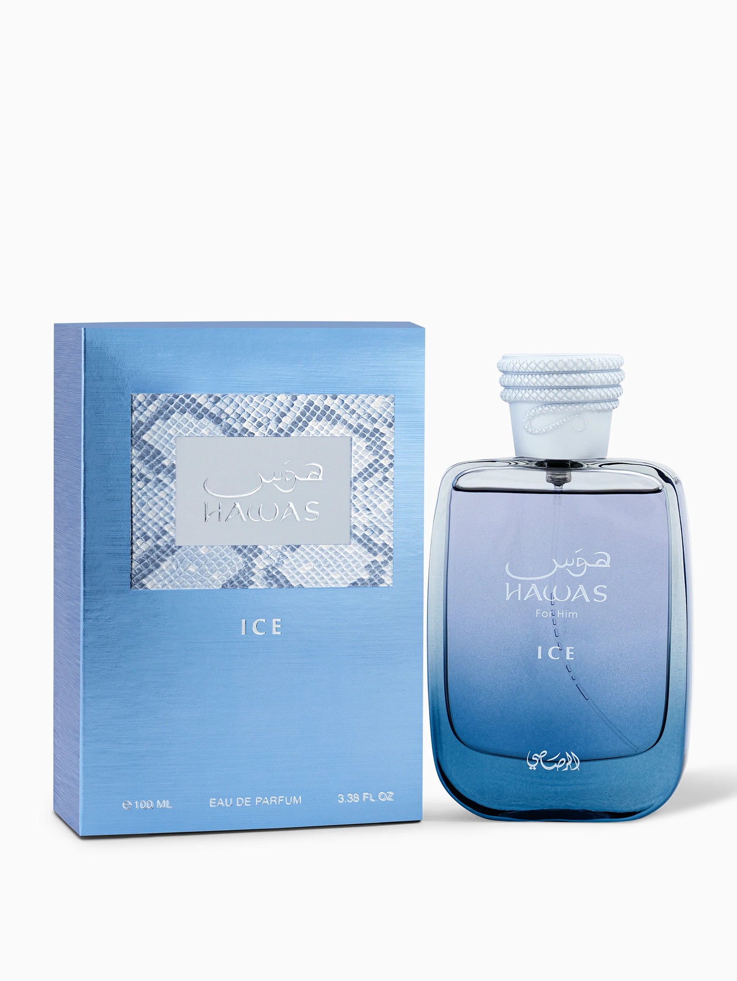 RASASI Hawas Ice 3.4oz 100ml Eau De Parfum Spray For Men