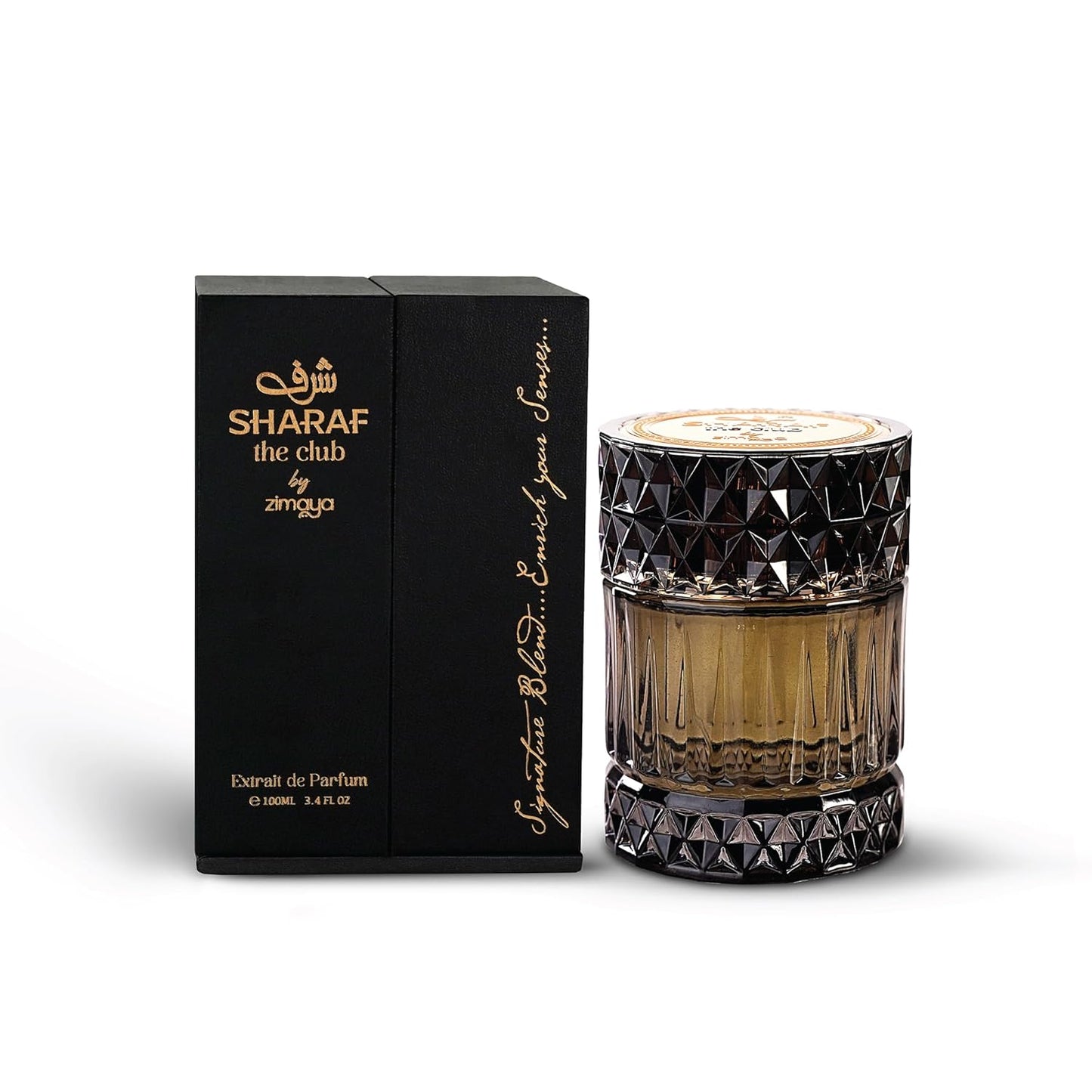 ZIMAYA Sharaf The Club 3.4oz 100ml Extrait de Parfum Spray for Unisex