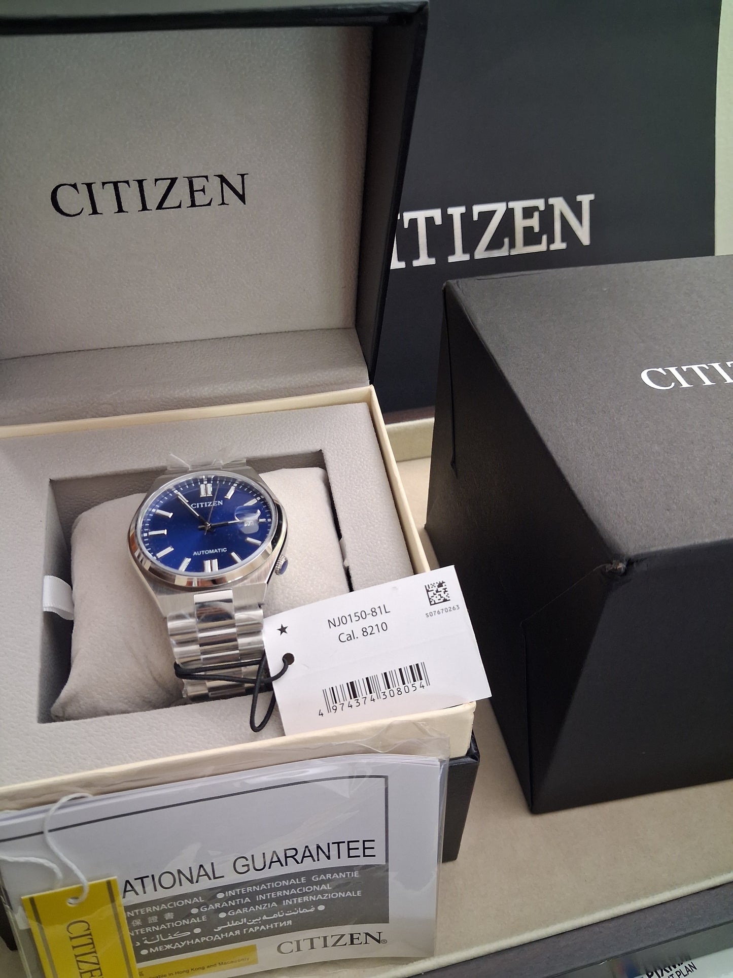 Citizen Tsuyosa Automatic Blue Dial Men's Watch 40mm