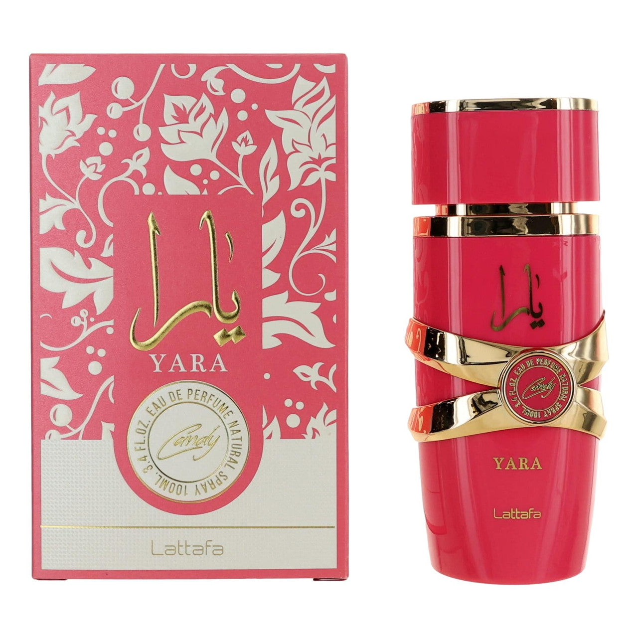 LATTAFA Yara Candy 3.4oz 100ml Eau De Parfum Stray For Women