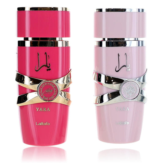 LATTAFA Yara & Yara Candy 2 Piece Gift Set 3.4oz 100ml Eau De Parfum Spray for Women