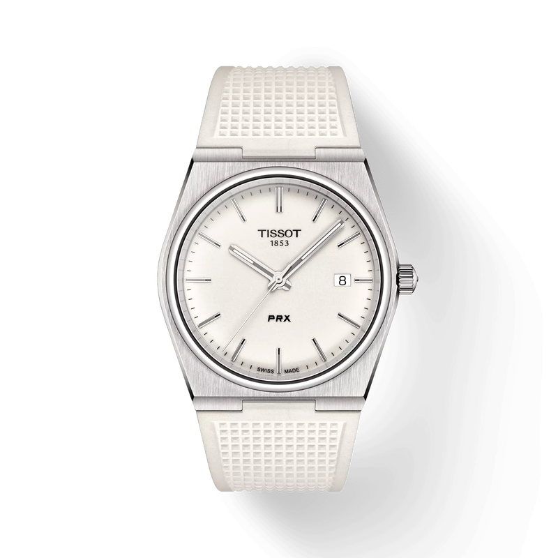 Tissot PRX Swiss Quartz White Luminous Dial 40mm