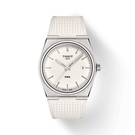 Tissot PRX Swiss Quartz White Luminous Dial 40mm