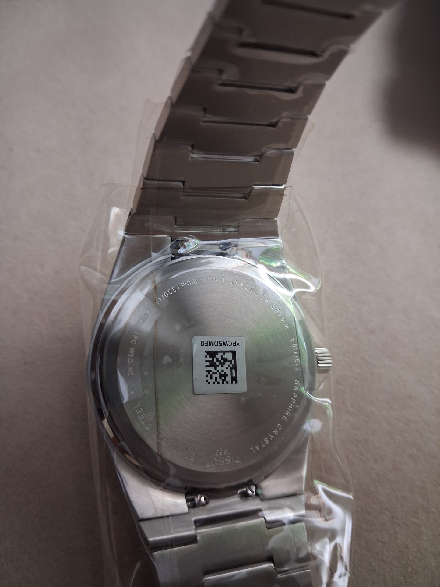 Tissot PRX Swiss Quartz Black Dial Men's Watch 40mm