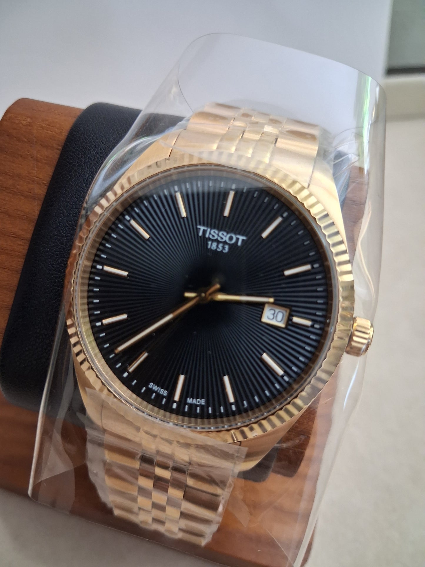 Tissot Ballade Quartz Black Dial Men's Watch 40mm