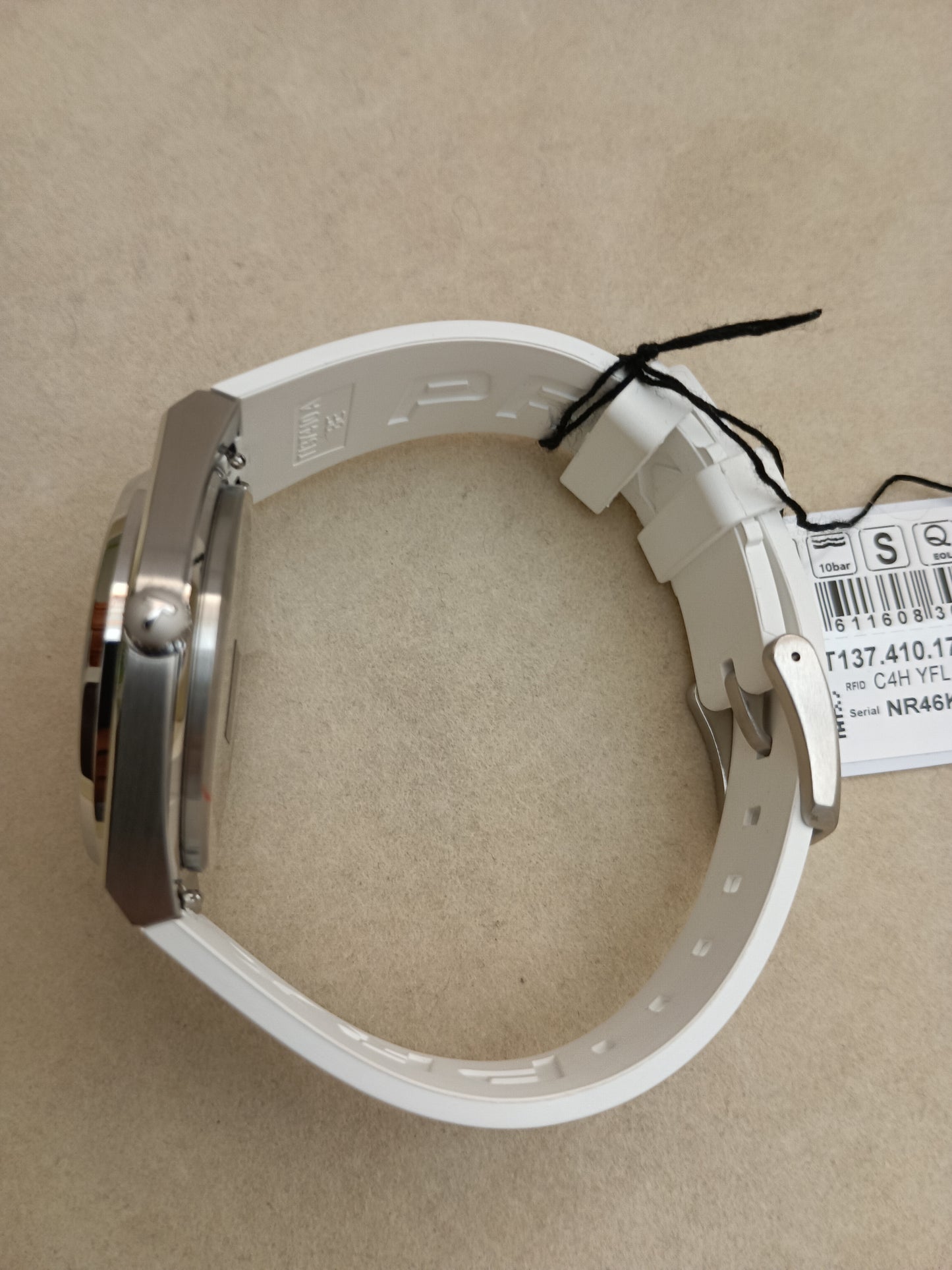Tissot PRX Swiss Quartz White Luminous Dial 40mm