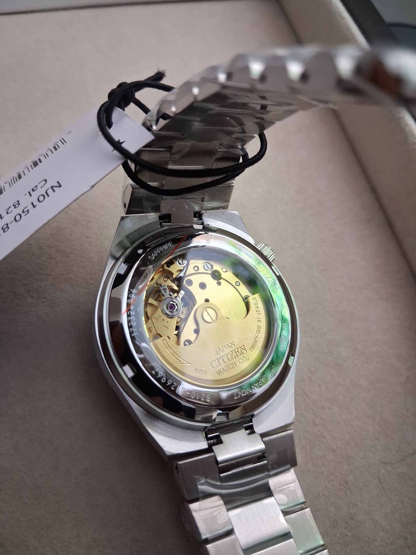 Citizen Tsuyosa Automatic Black Dial Men's Watch 40mm